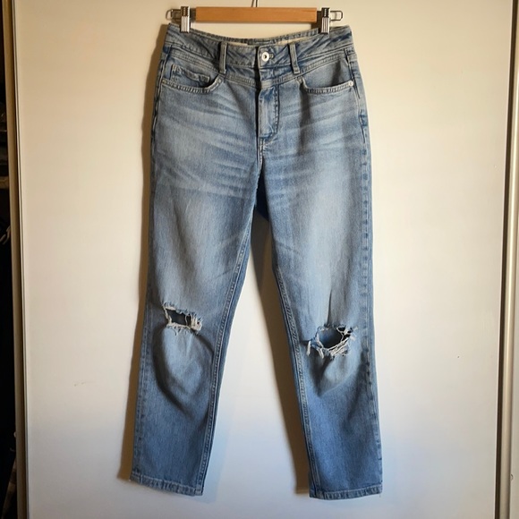 🔷️Anthropologie🔷️Pilcro and The Letterpress🔷️High Rise Slim Jeans🔷️ Size 27 - Picture 1 of 6